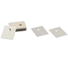 TO-3P/220/247/254/257/258/264 Aluminum Nitride Ceramic Thermal Pads For MOSFET Transistor IGBT Transistor Heat Sink