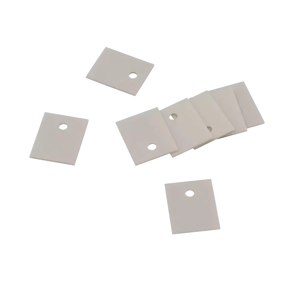 TO-3P/220/247/254/257/258/264 Aluminum Nitride Ceramic Thermal Pads For MOSFET Transistor IGBT Transistor Heat Sink