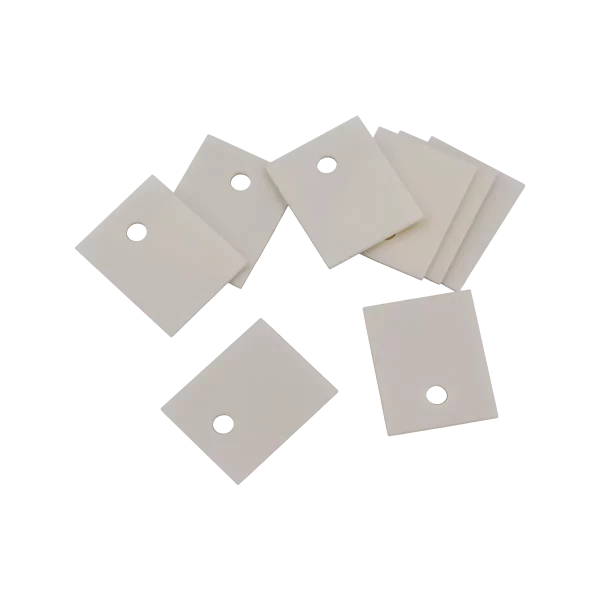 TO-3P/220/247/254/257/258/264 Aluminum Nitride Ceramic Thermal Pads For MOSFET Transistor IGBT Transistor Heat Sink