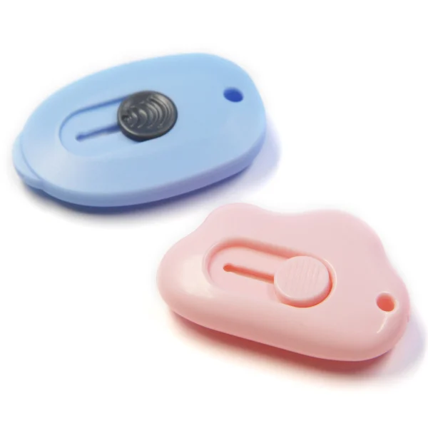 Mini Ceramic Box Cutter – Retractable Utility Knife with Keychain Hole (6)