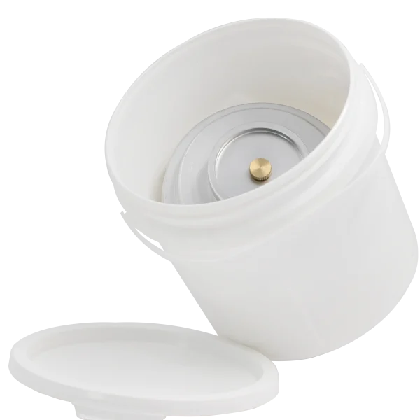 Dia136mm Zirconia Ceramic Ring Pad Printer Ink Cup Set White (1)