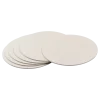 Light Brown Round Shape Microporous AL2O3 Ceramic Sheet (1)
