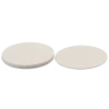 Light Brown Round Shape Microporous AL2O3 Ceramic Sheet (2)