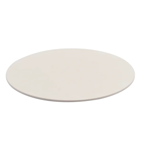 Light Brown Round Shape Microporous AL2O3 Ceramic Sheet (4)