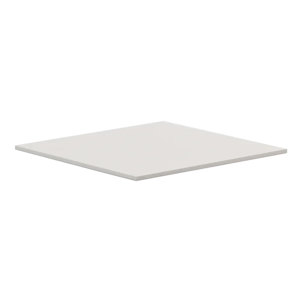 Light Brown Square Shape Microporous AL2O3 Ceramic Sheet (2)
