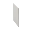 Light Brown Square Shape Microporous AL2O3 Ceramic Sheet (3)