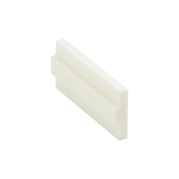 102.5×41.5×12.8mm Alumina Ceramic Dewatering Blades for Paper Pulp Industry (1)