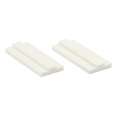 102.5*41.5*12.8mm Alumina Ceramic Dewatering Blades For Paper Pulp Industry