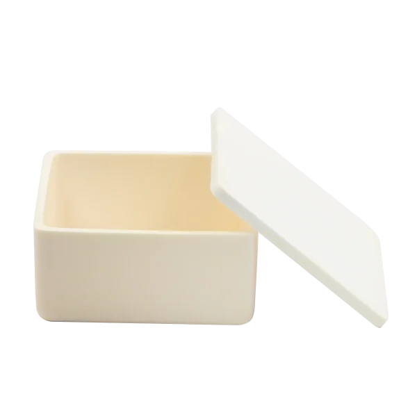150×150 mm 99 Alumina Square Crucible for Laboratory and High-Temperature Applications (5)