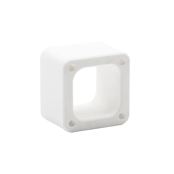 Dia 51mm Alumina Ceramic Fuse Tube – Square Porcelain Fuse Body for Ceramic Fuse Holders (5)