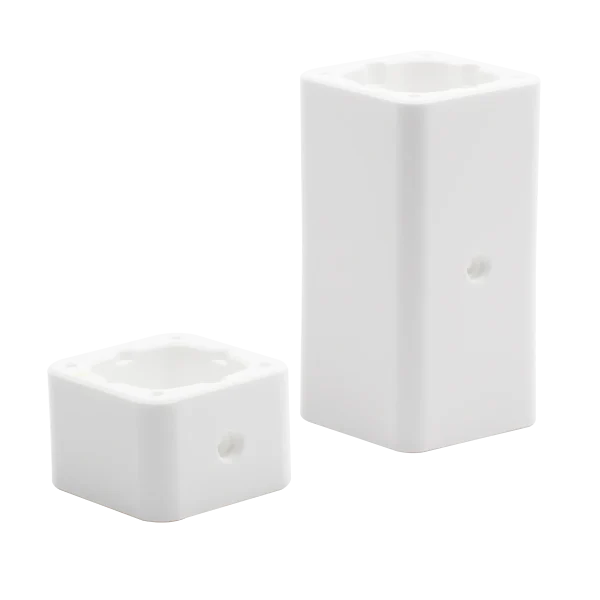 Dia 60mm Alumina Ceramic Fuse Tube – Square Porcelain Fuse Body For Ceramic Fuse Holders (1)