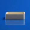 99% Alumina Ceramic Square Crucible for Laboratory Applications (2)