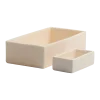 99 Alumina Rectangular Ceramic Crucible For Laboratory And Industrial Use (2)