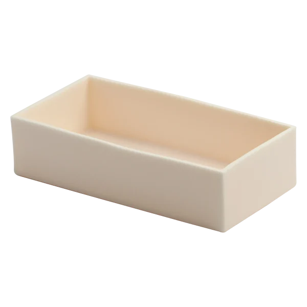 99 Alumina Rectangular Ceramic Crucible For Laboratory And Industrial Use (5)