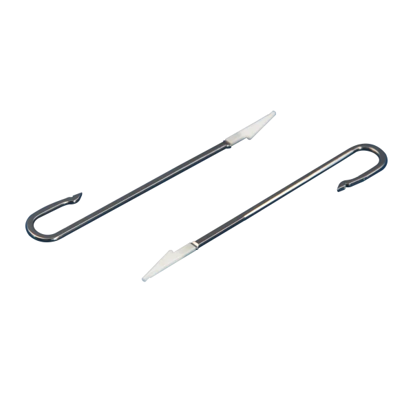 Ceramic Yarn Guide Needle With Metal Hook For Crochet Machines (3)