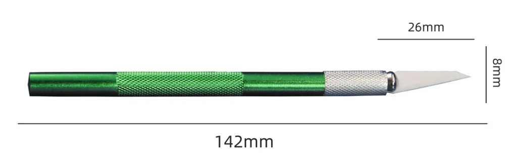 Zirconia Ceramic Carving Knife With Metal Handle (1)