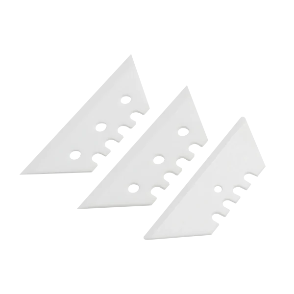 Zirconia Ceramic Trapezoid Utility Blades (2)