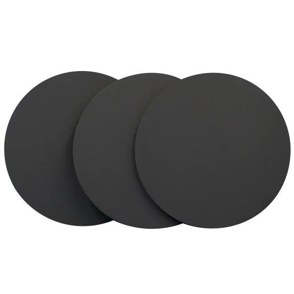 Black Anti Static Porous Ceramic Disc for Vacuum Applications (1)