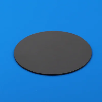 2μm hole Black Colour Anti-Static Porous Ceramic Disc