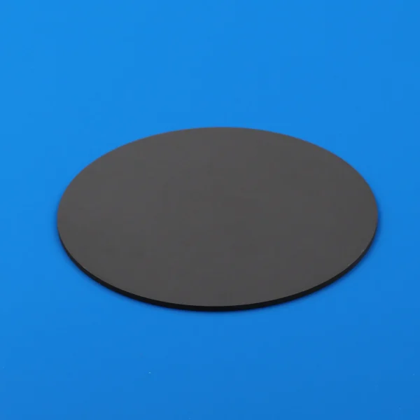 Black Anti Static Porous Ceramic Disc for Vacuum Applications (3)
