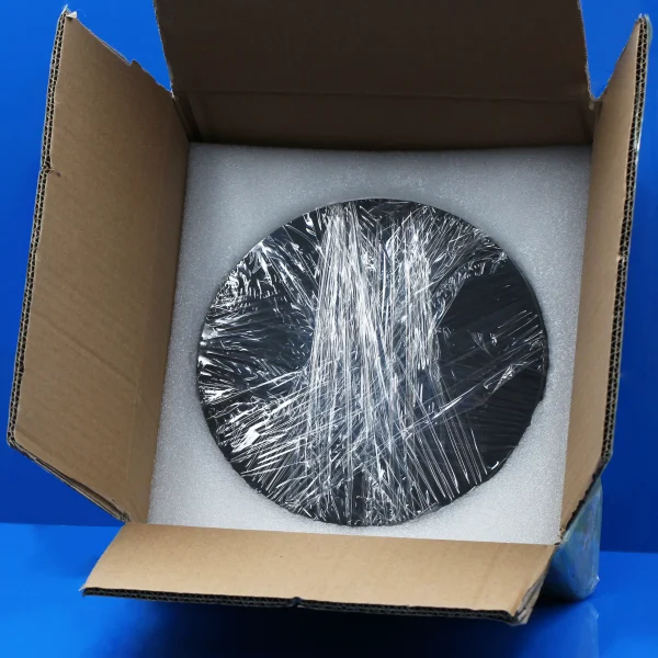 Black Anti Static Porous Ceramic Disc for Vacuum Applications (5)