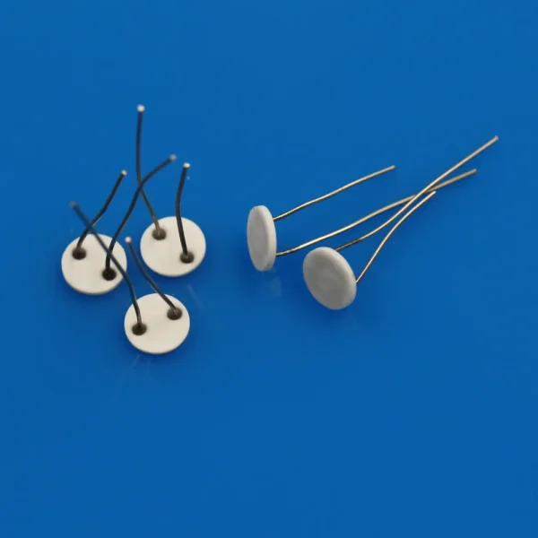 Miniature Disc-Type Alumina Ceramic MCH Heating Element With Leads (6)