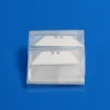 Zirconia Ceramic Trapezoid Blade (2 Curved Holes) (2)