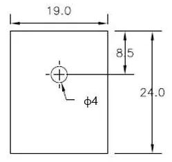 Alumina Ceramic Heat Sink Insulator Plate size
