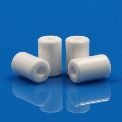 Inventory Clearance Dia 9.7mm M3 Glazed Alumina Ceramic Tube For Ion Source Electrode Isolation