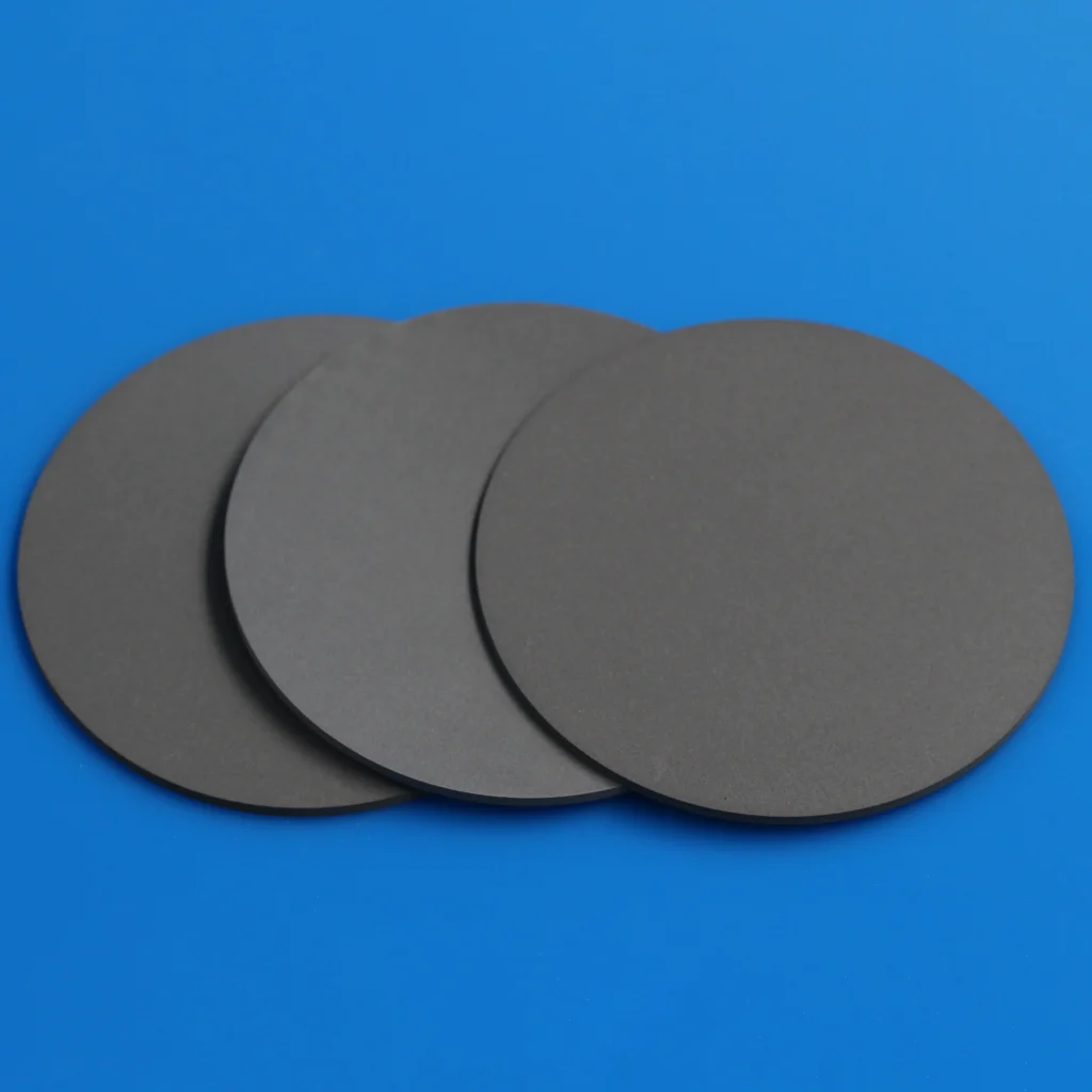 SiC Porous Ceramic Discs For Semiconductor Vacuum Chuck And Air Floating Applications (2)