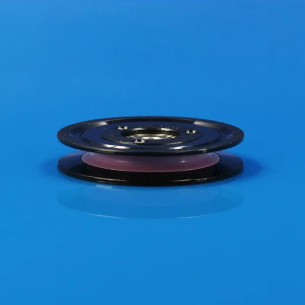 Wire Guide Pulley for Textile Machinery – Ceramic with Plastic Flange (3)