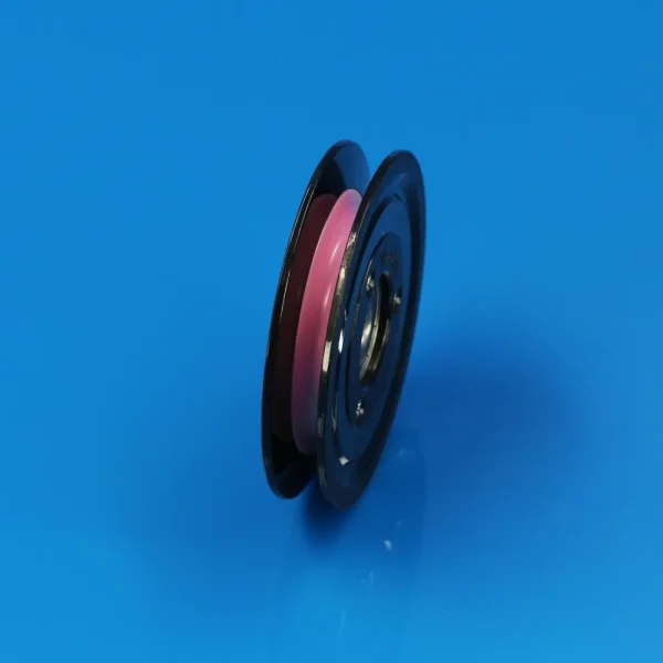 Wire Guide Pulley for Textile Machinery – Ceramic with Plastic Flange (4)