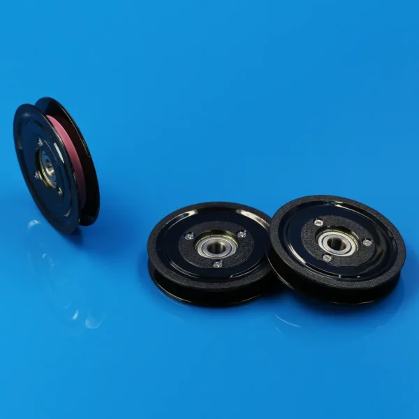 Wire Guide Pulley for Textile Machinery – Ceramic with Plastic Flange (5)