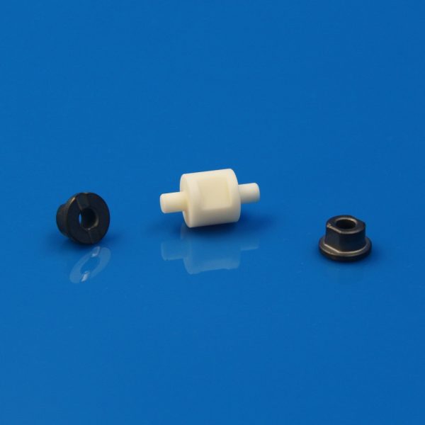 Alumina Ceramic Motor Shaft Sleeve Assembly (SiC End Bushings) (2)