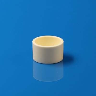 99% Alumina Cylindrical Crucible – Precision High-Temperature Ceramic Vessel 51.14*51.14*30.7mm 10pcs