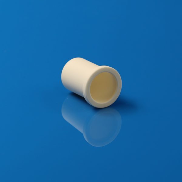 Alumina Crucible with Bottom Outlet Hole 40.48×50.84mm (1)