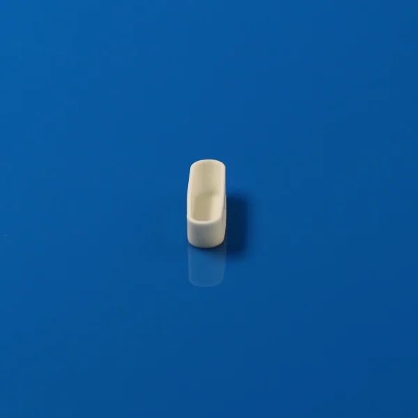 Handleless Arc-Ahaped Alumina Crucible Ceramic Boat 42.7511.4311.00mm 100pcs (1)