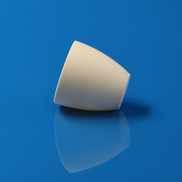 High-Purity Alumina Tapered Bottom Crucible - 63.73×61.36mm (1)