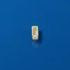 Hollowed rectangular alumina crucible, high-temperature resistant corundum crucible  43.6310.058.57mm 100pcs (3)