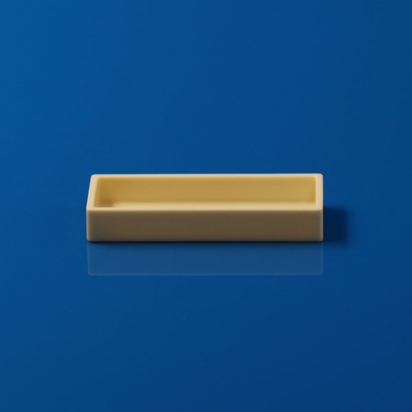 Laboratory Rectangular Groove Shaped 99% Alumina Crucible - 100.4140.1915.24mm 10PCS (3)