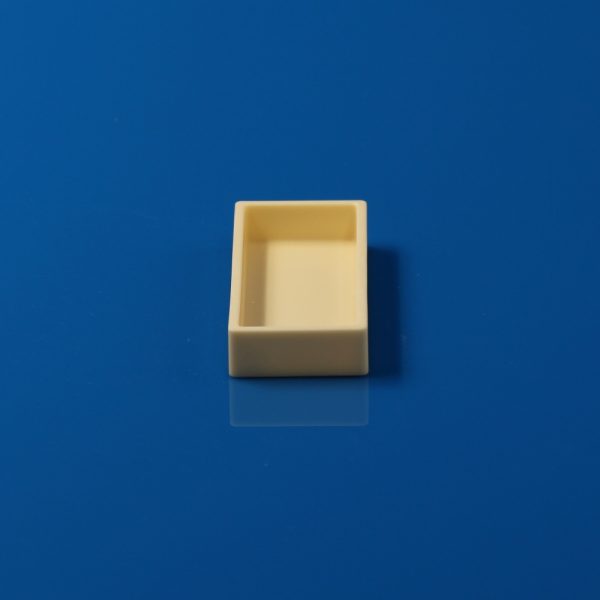 Laboratory Rectangular Groove Shaped 99% Alumina Crucible - 100.4140.1915.24mm 10PCS (4)