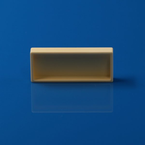 Laboratory Rectangular Groove Shaped 99% Alumina Crucible - 100.4140.1915.24mm 10PCS (5)