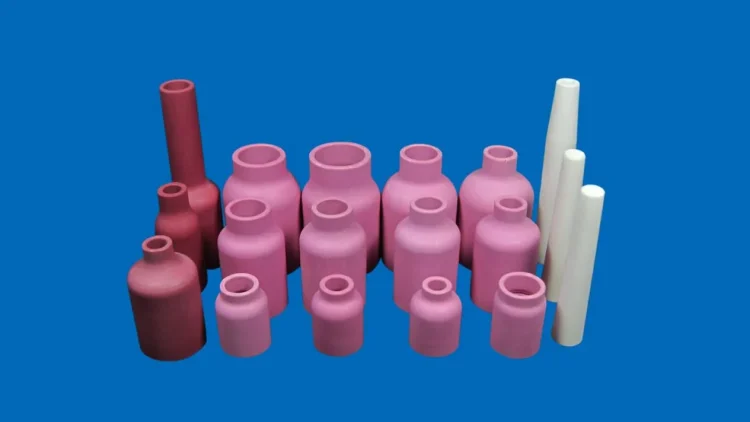 Multi-Size Ceramic Gas Nozzles for High-Precision TIG Welding Applications