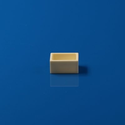 Rectangular Square Groove 99% Alumina Crucible - 39.79*29.90*19.93mm 30PCS
