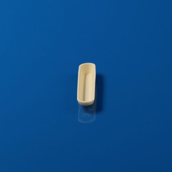 Round Headed Perforated 99 Alumina Arc-Shaped Long Handled Crucible - 101.1317.9611.80mm 50PCS (4)