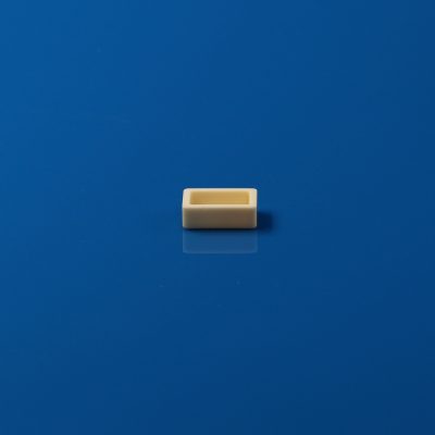 Short Rectangular Crucible Made Of 99% Alumina - 29.83*19.80*10.02mm 50PCS
