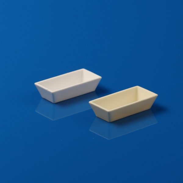 Trapezoidal 99% Alumina Combustion Boat for Lab Furnace (1)
