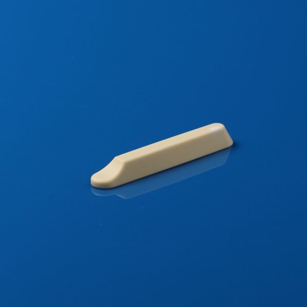 Two end rounded long groove 99% alumina sample boat without handle - 100.4017.5011.89mm 100PCS (1)