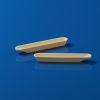 Two end rounded long groove 99% alumina sample boat without handle - 100.4017.5011.89mm 100PCS (2)