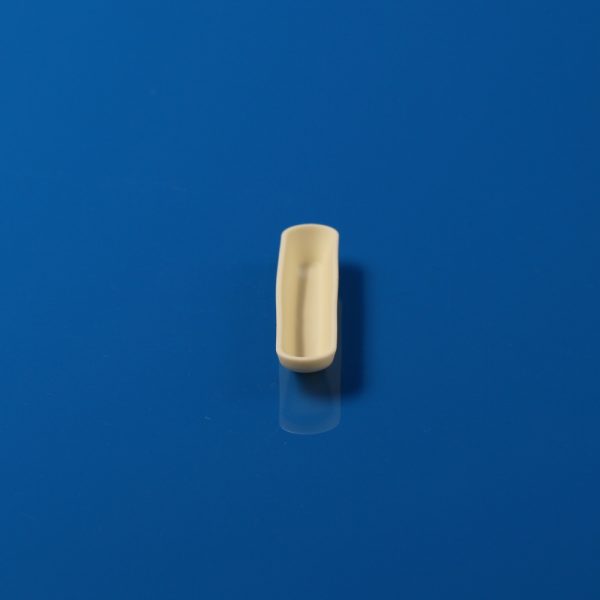 Two end rounded long groove 99% alumina sample boat without handle - 100.4017.5011.89mm 100PCS (4)